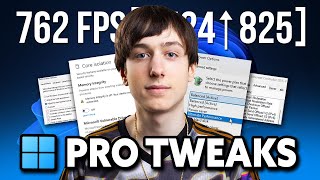 How PROS Optimize Windows For FPS Boost Optimization Guide [upl. by Tioneb]