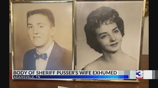 TBI exhumes body of Sheriff Buford Pusser’s wife after new tip in case [upl. by Ailin]