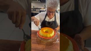 Crème caramelflan flan cremecaramel dessert italianfood italy recipe cook cooking food [upl. by Riplex]