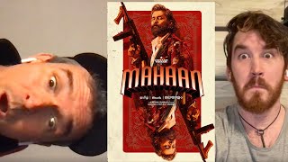 Mahaan Official Teaser REACTION  Vikram Dhruv Vikram Simha Simran [upl. by Eremihc161]