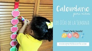 Calendario Los Días de la Semana [upl. by Davita762]