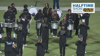 Emerson High School Marching Band halftime performance 111524 [upl. by Akehsay854]