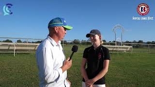 CC with Taleah McMullen at Marburg Harness Racing [upl. by Cressida]