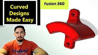 Epic 3D Printed Headset Hanger Using Fusion 360  Quick DIY Project [upl. by Harry625]