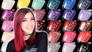 OPI Nature Strong Nail Polish Swatches and Review 30 POLISHES  KELLI MARISSA [upl. by Enerod]