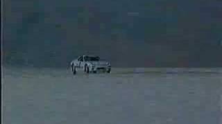 mazda rx7 crashes at 215mph in speed record [upl. by Kinzer]