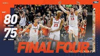 Virginia vs Purdue Elite 8 NCAA tournament highlights [upl. by Aracahs]