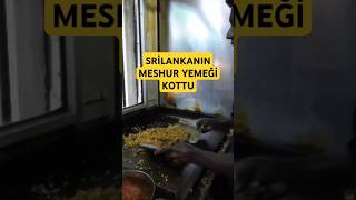 Kottu srilankanın meşhur yemeği [upl. by Nilsoj476]