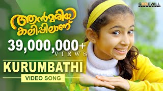 Kurumbathi Chundari Nee  Video Song  Ann Maria Kalippilaanu  Sunny Wayne  Sara Arjun [upl. by Ecyob110]