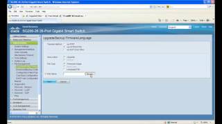 update firmware SG20026 and 50port Gigabit Smart Switch Cisco [upl. by Esertal190]