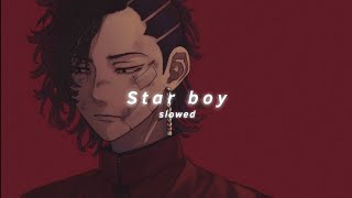 the weeknd starboy slowed reverb [upl. by Werda558]