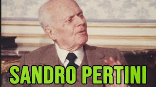 SANDRO PERTINI intervistato da Enzo Biagi 1 [upl. by Zoi]