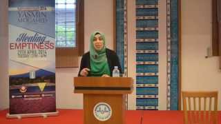 Healing the Emptiness  By Yasmin Mogahed English Version Only [upl. by Noryt]