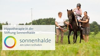 Stiftung Sonnenhalde  Hippotherapie [upl. by Rebe518]