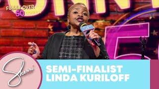 Funny Over 50 SemiFinalist Linda Kuriloff  Sherri Shepherd [upl. by Anielram]