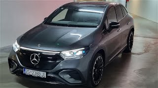 Mercedes EQE SUV  Digital light Night drive  Ambient and welcomefollow me home light show [upl. by Strickler276]