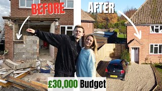 Extreme Home Renovation on a budget  UK DIY Renovation [upl. by Akimed]