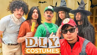 LOS BOYZ HALLOWEEN DIY COSTUME CHALLENGE [upl. by Ambler]