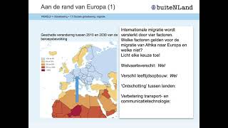 Hoofdstuk 15 Aardrijkskunde HAVO5 Sociale globalisering migratie Methode Buitenland [upl. by Annunciata]