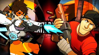 Our Time To Run It Back  Tracer vs Scout 2 Fan Made Death Battle Trailer [upl. by Gean]