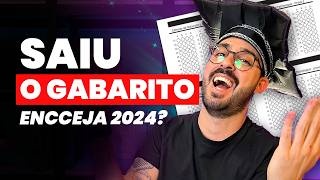 GABARITO ENCCEJA 2024 [upl. by Canning]