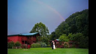 The Mini Wedding Reception That Ended with a Rainbow in the Smoky Mountains [upl. by Tine]