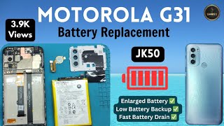 Motorola G31 5G  Moto G31  JK50  Battery Replacement  motog31 batteryreplacement yt battery [upl. by Icart]