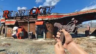 Fallout 4 Rusty Luger Animations [upl. by Gurolinick825]