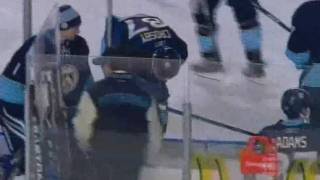 2011 Winter Classic  David Steckels Hit On Sidney Crosby [upl. by Atirahc]