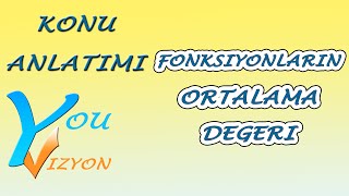 Fonksiyonların Ortalama Değeri [upl. by Aekin]