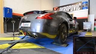 Nissan 370 Z Akrapovic [upl. by Elbon]