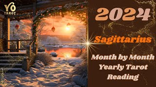 Sagittarius 2024 Yearly Tarot Reading Sagittarius 2024Reading tarot [upl. by Itsirk384]