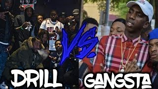 Drill Music Vs Gangsta Rap [upl. by Miran480]