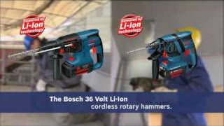 Bosch GBH36 VF LI Professional [upl. by Oilcareh]