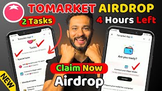 Tomarket Airdrop or Snapshot Final Day  Claim Tomarket Airdrop Today  Tomarket Withdrawal [upl. by Ylrae]