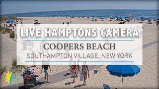 Hamptonscom  LIVE Coopers Beach Southampton Village New York  Rated 2 Beach In the Country [upl. by Gemperle]