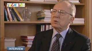 EuroNews  FR  Interview Jacques Delors [upl. by Dorinda]