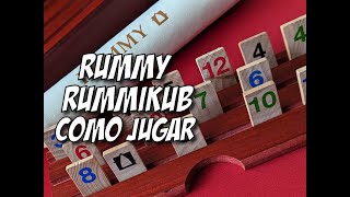 Rummy Cómo JugarTutorial  Rummikub  Rummi  Juegos Tradicionales [upl. by Eirdua]