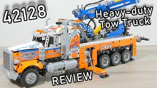 LEGO 42128 Review  LEGO Heavyduty Tow Truck  Review 42128 LEGO Technic 2021 [upl. by Dorena]