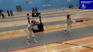 BIFT 2024  Womens Foil SemiFinal 1  TSANG GBR vs CHEUNG GBR [upl. by Shirah930]