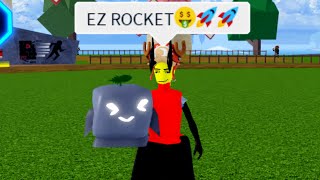 Rocket User Zerando Blox Fruits🍈 O FILME  ROBLOX [upl. by Leboff]