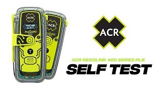 ResQLink 400 Series SelfTest Guide  ACR ARTEX [upl. by Hsekin629]