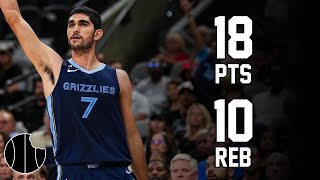 Santi Aldama Highlights  Grizzlies vs Heat  5th Dec 2022 [upl. by Fabri]