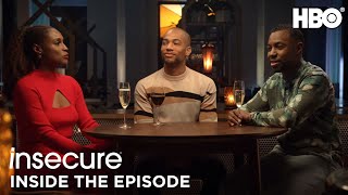 Insecure Wine Down with Issa Prentice Penny amp Kendrick Sampson  Inside The Episode S4 E9  HBO [upl. by Analli]