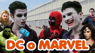 Romics 2016  DC o MARVEL   INTERVISTE [upl. by Mirella]