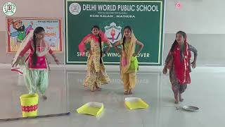 Maar Udaari Dance Video  Baisakhi Festival Celebration  Delhi World Public School [upl. by Shel227]