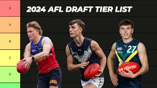 2024 AFL Draft Player Tier List  AFL Enjoyers [upl. by Nnyroc]