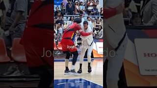 JUNE MAR FAJARDO NAKIPAGKULITAN KAY ARWIND SANTOS MATAPOS MANALO ANG SAN MIGUEL VS CONVERGE pba [upl. by Drarej]