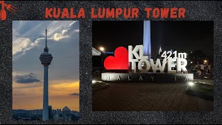 KL Tower Malaysia  Kuala Lumpur Tower City View  Tourist Places To Visit In Malaysia [upl. by Glogau]