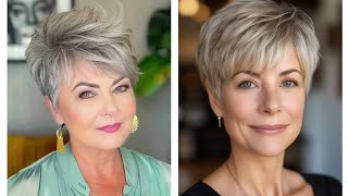 CORTES DE CABELLO CORTO MUJER 2024 pixie Haircut ideas [upl. by Eidnarb923]